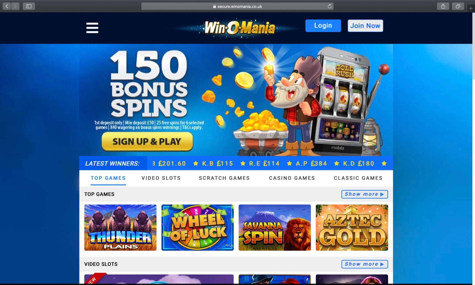 WinOMania Gambling Establishment Review (2025) – Регулярні акції