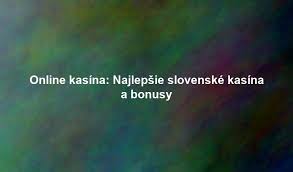 Zahraničné online kasína Herné možnosti na dosah ruky